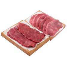 Malse runderbieflappen of runderschnitzels